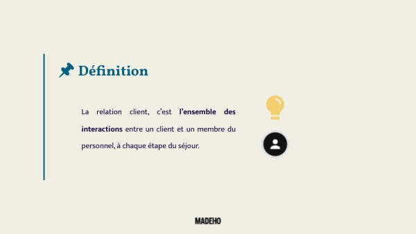 relation client | Genially
