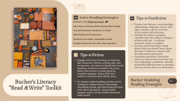 Bucher's Literacy 