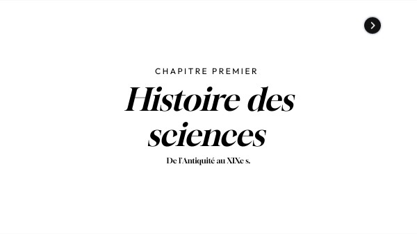 Histoire des sciences | Genially