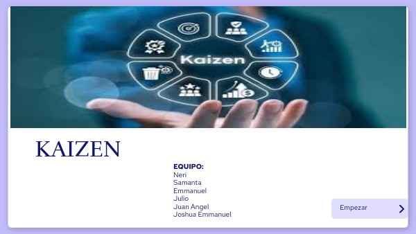 KAIZEN | Genially
