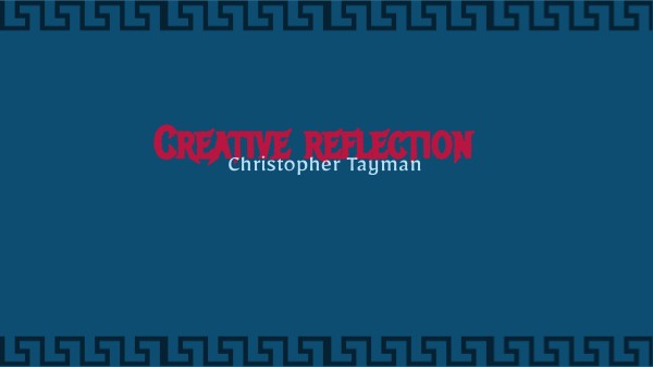 Creative reflection (still life) | Genially