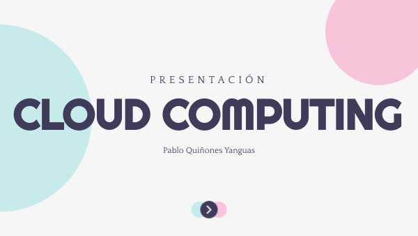 CLOUD COMPUTING | Genially