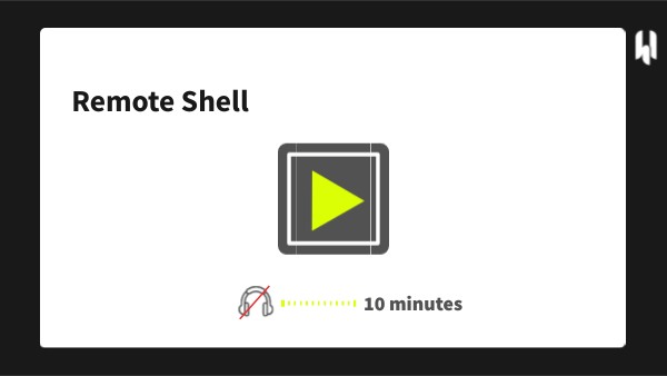 Remote Shell | Genially