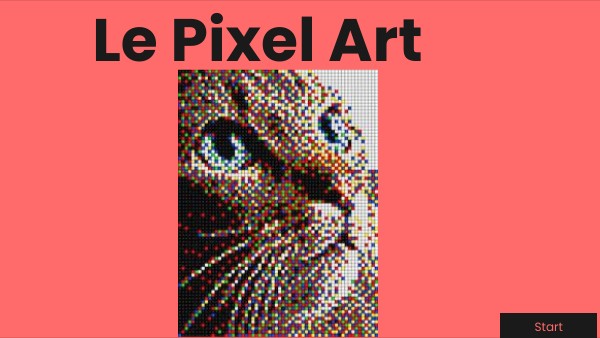 Le Pixel Art | Genially