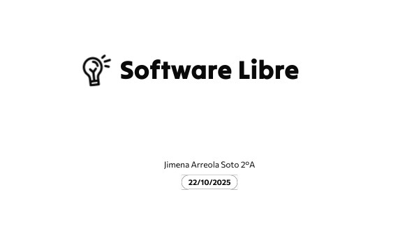 Software Libre | Genially