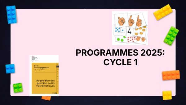 PROGRAMMES 2025: CYCLE 1 | Genially
