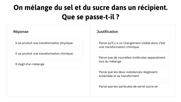 Test de quiz | Genially