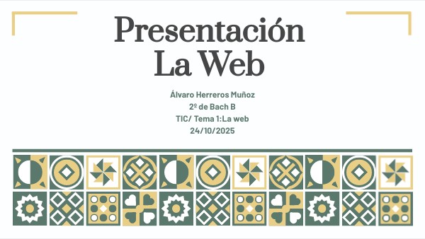 La Web | Genially