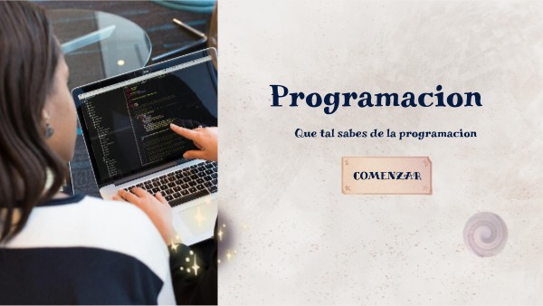 Programacion | Genially