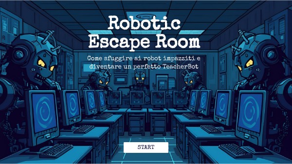 Robotic Escape Room | Genially
