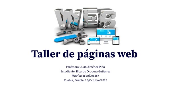 Presentacion pagina web | Genially