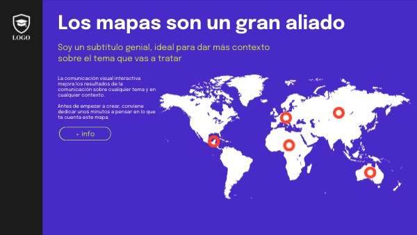 Mapa interactivo horizontal | Genially