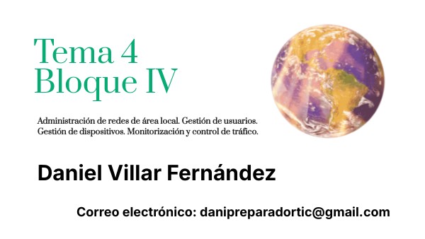 Tema 4 Bloque IV | Genially