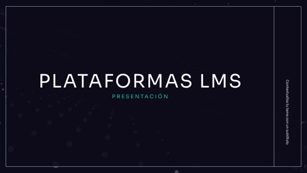 PLATAFORMAS LMS | Genially