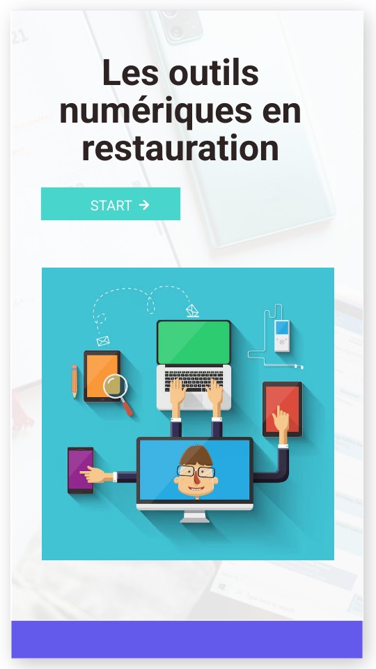 Les outils numériques en restauration | Genially