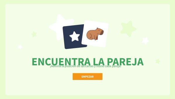Encuentra la pareja | Genially