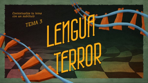 LENGUA TEMA 3 | Genially
