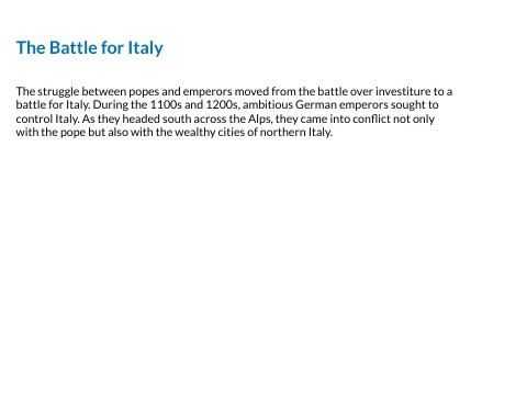 The Battle for Italy | Genially