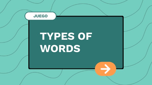types of words | Genially
