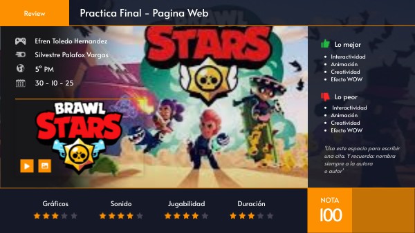 Practica Final - Pagina Web | Genially