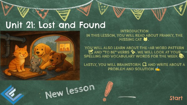 Unit 21: Lost and Found | Genially