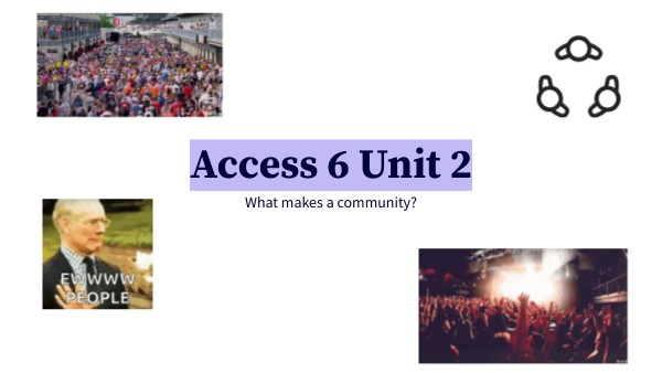 Access 6 Unit 2 | Genially