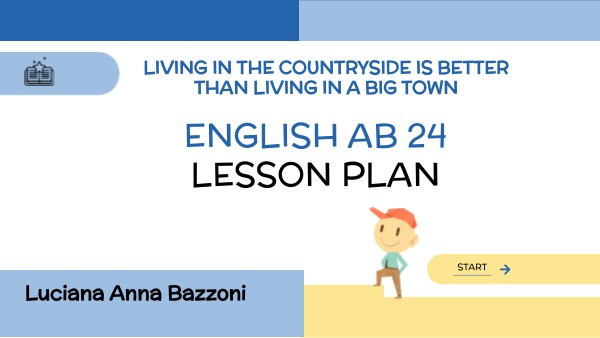 ENGLISH AB 24 LESSON plan | Genially
