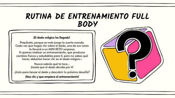 RUTINAS DE ENTRENAMIENTO | Genially