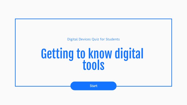 Getting to know digital tools | Genially