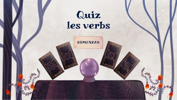 Quiz les verbs | Genially