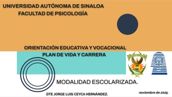 Planeación de vida y carrera U3 | Genially