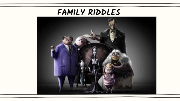 Family riddles | Genially