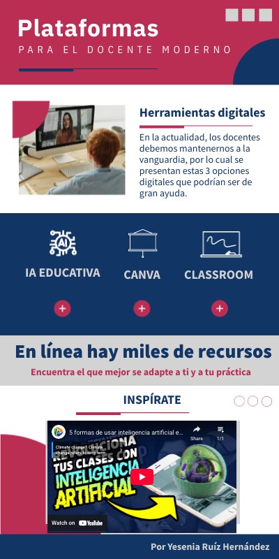 Plataformas Educativas | Genially