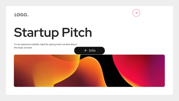 Startup Pitch | Genially