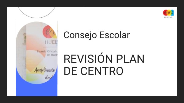 CE_Aprobación Plan de centro | Genially