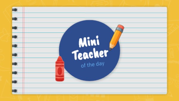 Mini Teacher | Genially