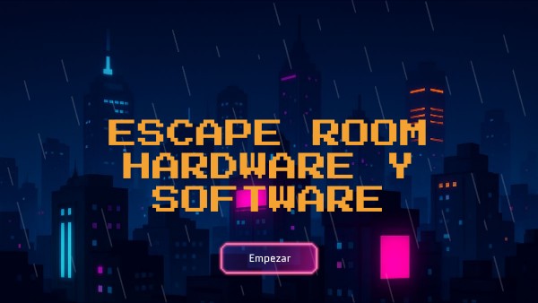 Escape room hardware y software | Genially