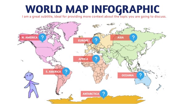 World Map Infographic | Genially
