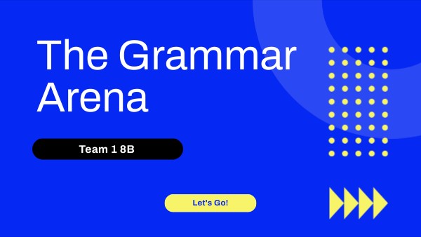 The Grammar Gallery | Genially