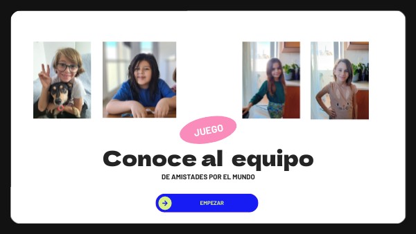 Conoce al equipo | Genially
