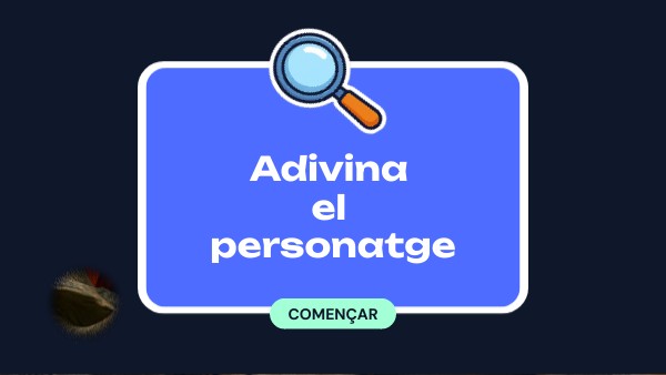 Adivina el personatge | Genially