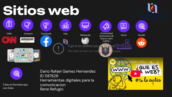 Sitios web | Genially