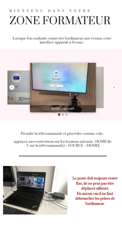 Zone formateur | Genially