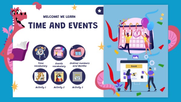 time and events | Genially