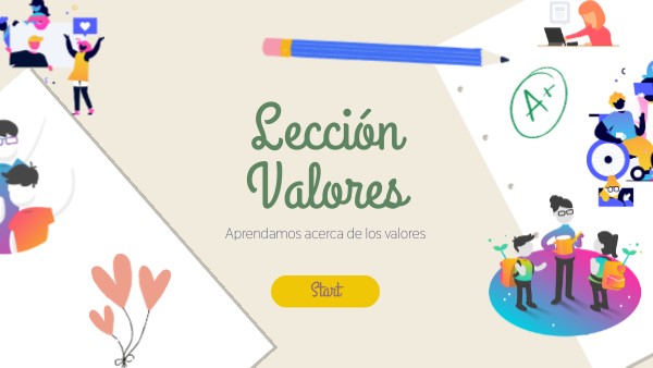 Lección Valores | Genially