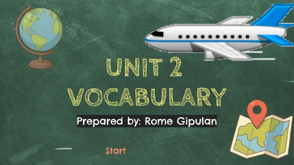 ReviewLesson Unit 2 Vocabulary.2ESO | Genially