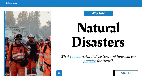 E-Learning Module - Natural Disasters | Genially