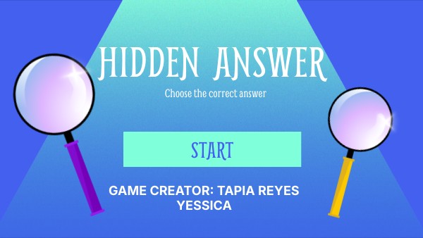 Hidden Answer | Genially