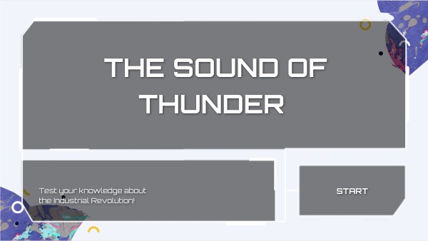 The sound of thunder | Genially