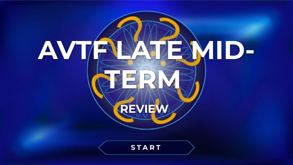 AVTF I - Late Mid-Term Review (Part 1) | Genially